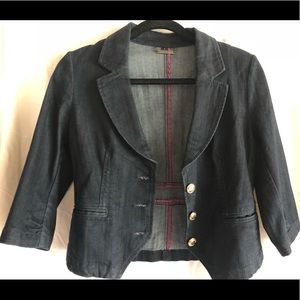Express jean jacket size 8.